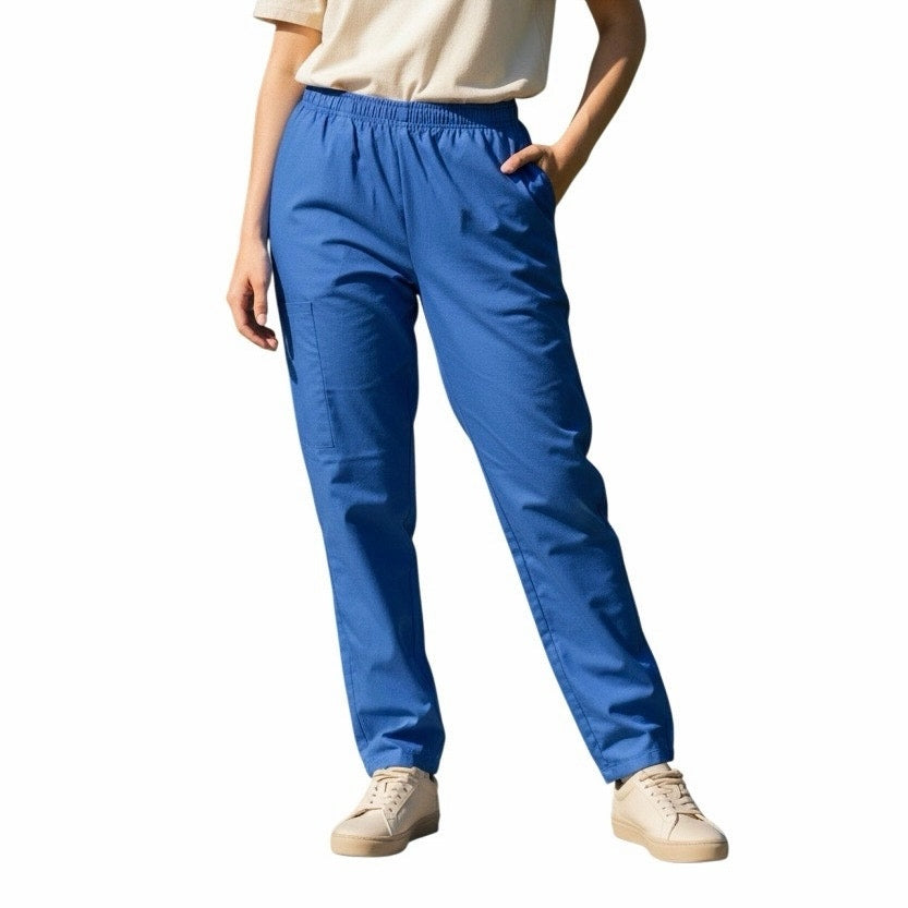 Captan Blue Scrub Pants Size Large New