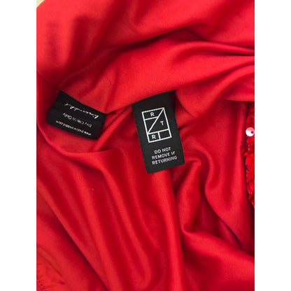 Red Women’s Short Skirts Size Medium Above The Knee