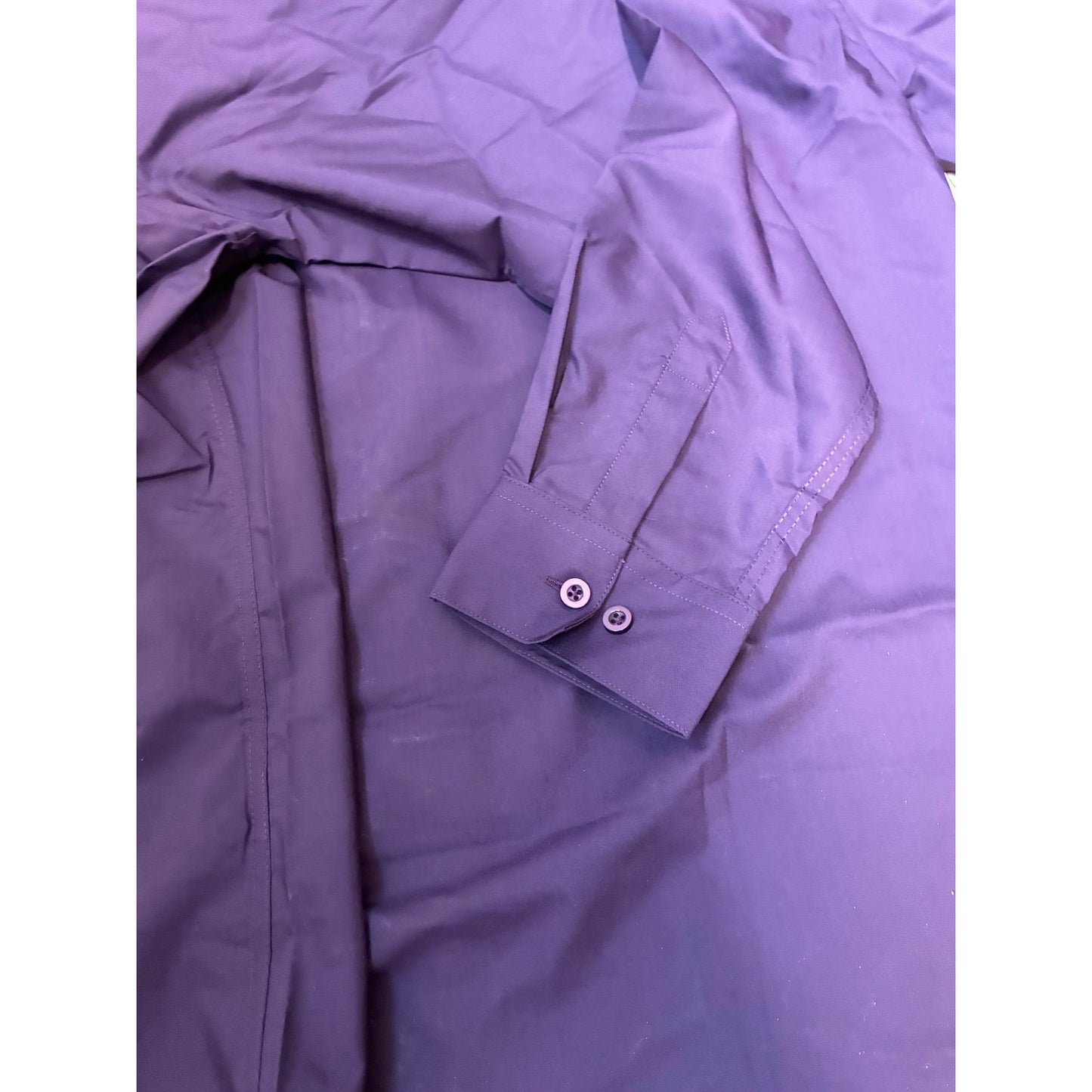 Ruisin Women’s Button Down Dark Purple Size Medium