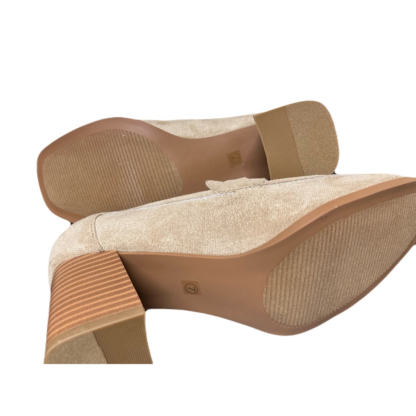 Malleah Block Heel Loafers In Wide Size 7