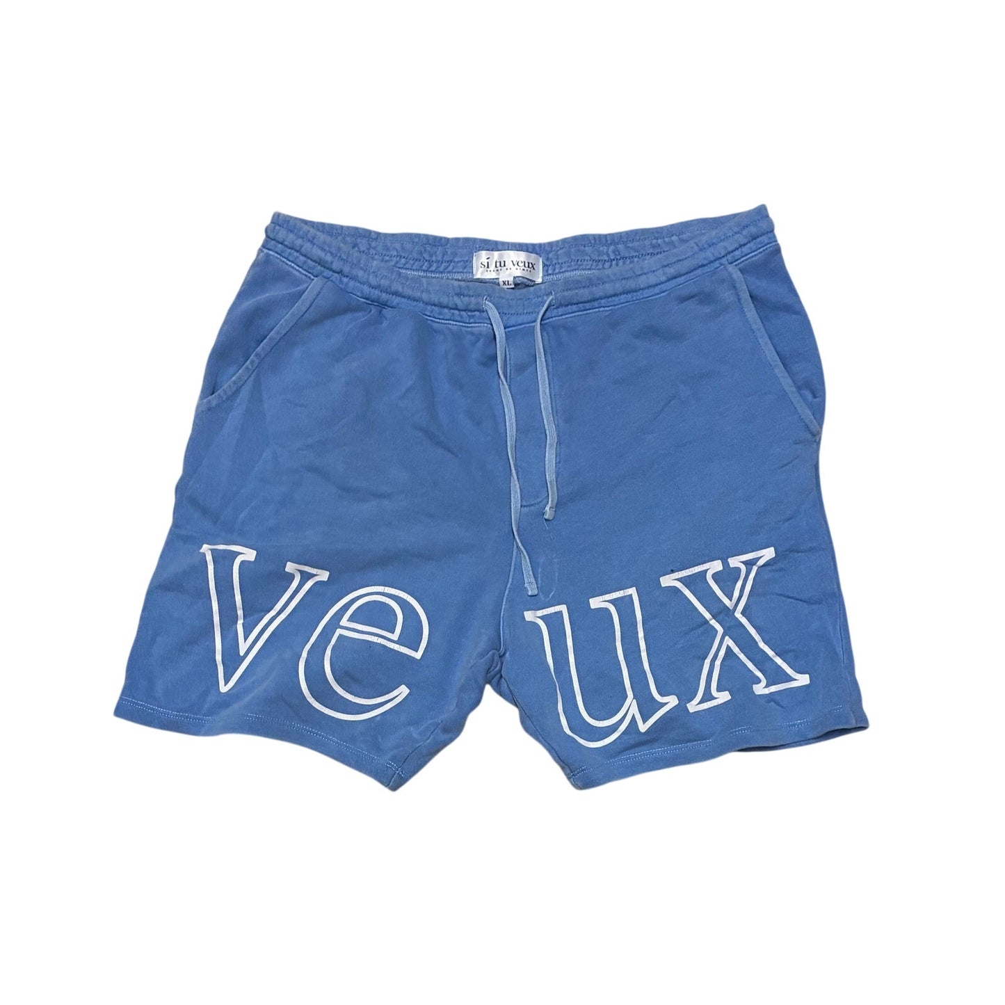 Si Tu Veux Sky Blue Sweatpants Size XL