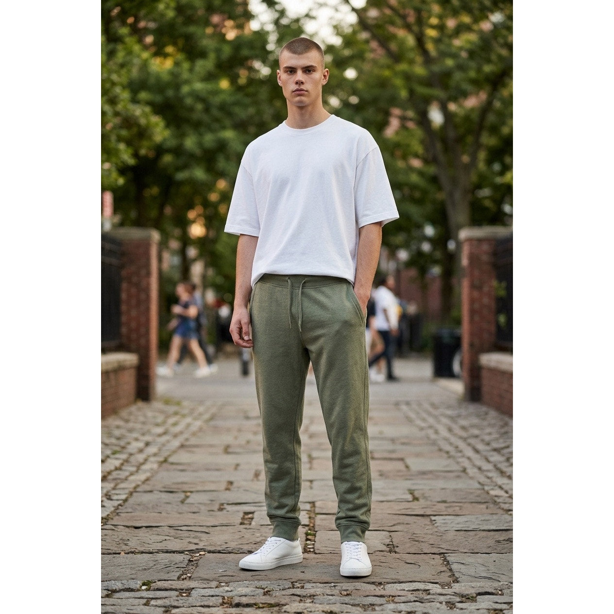 Old Navy Olive Green Sweatpants Size Large