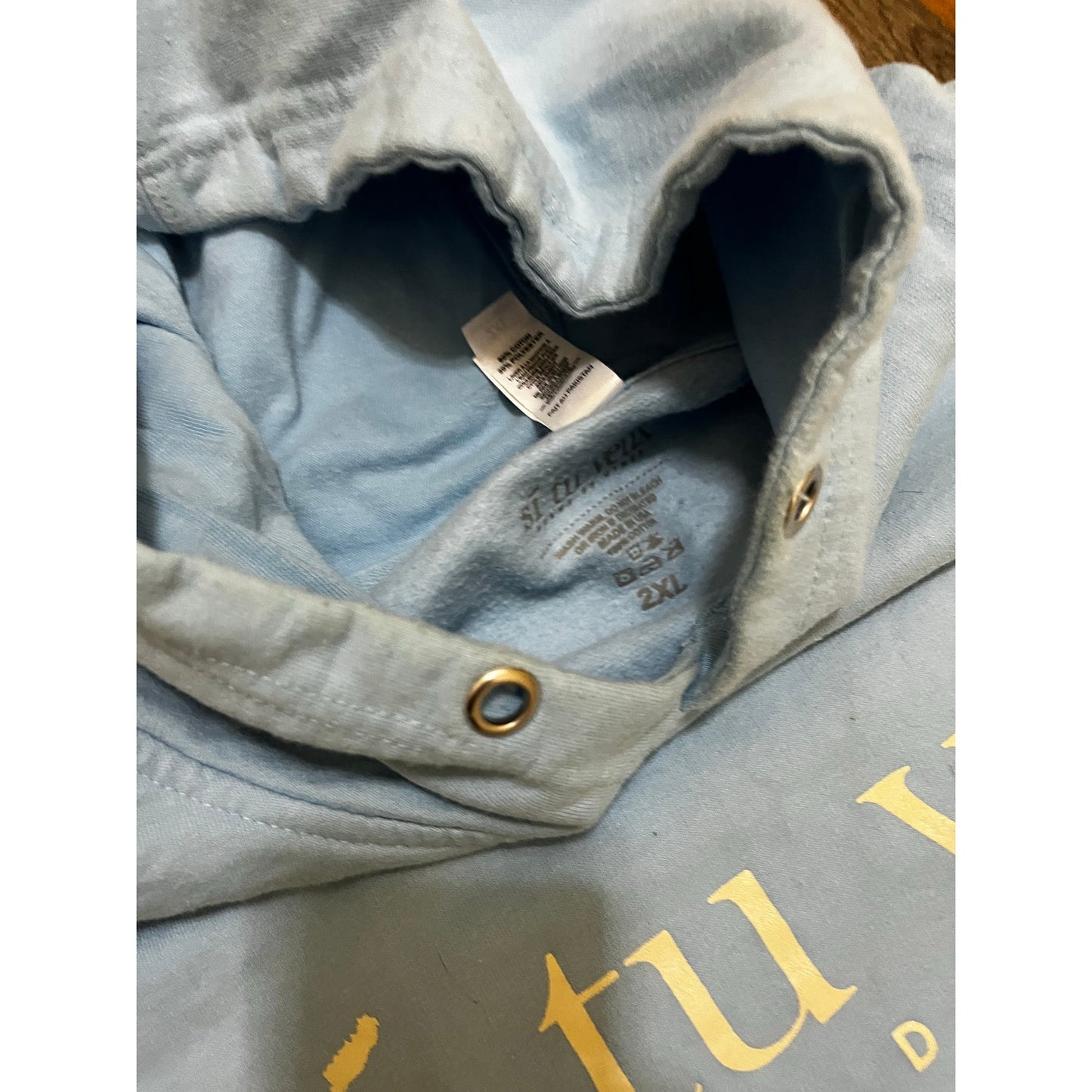 Baby Blue Si Tu Veux Men’s Sweater Size 2XL