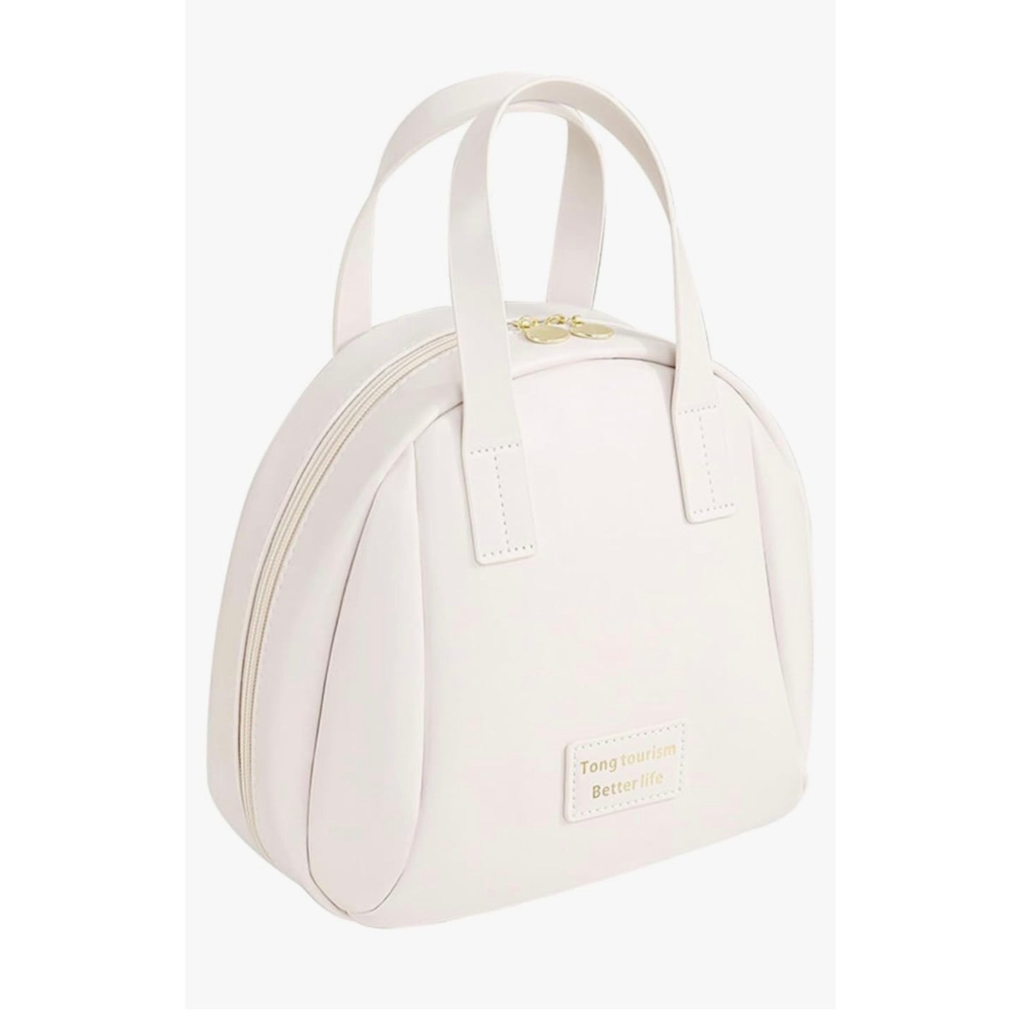 Makeup Bag,Travel Makeup Bag, Cosmetic Bags for Women and Girls White