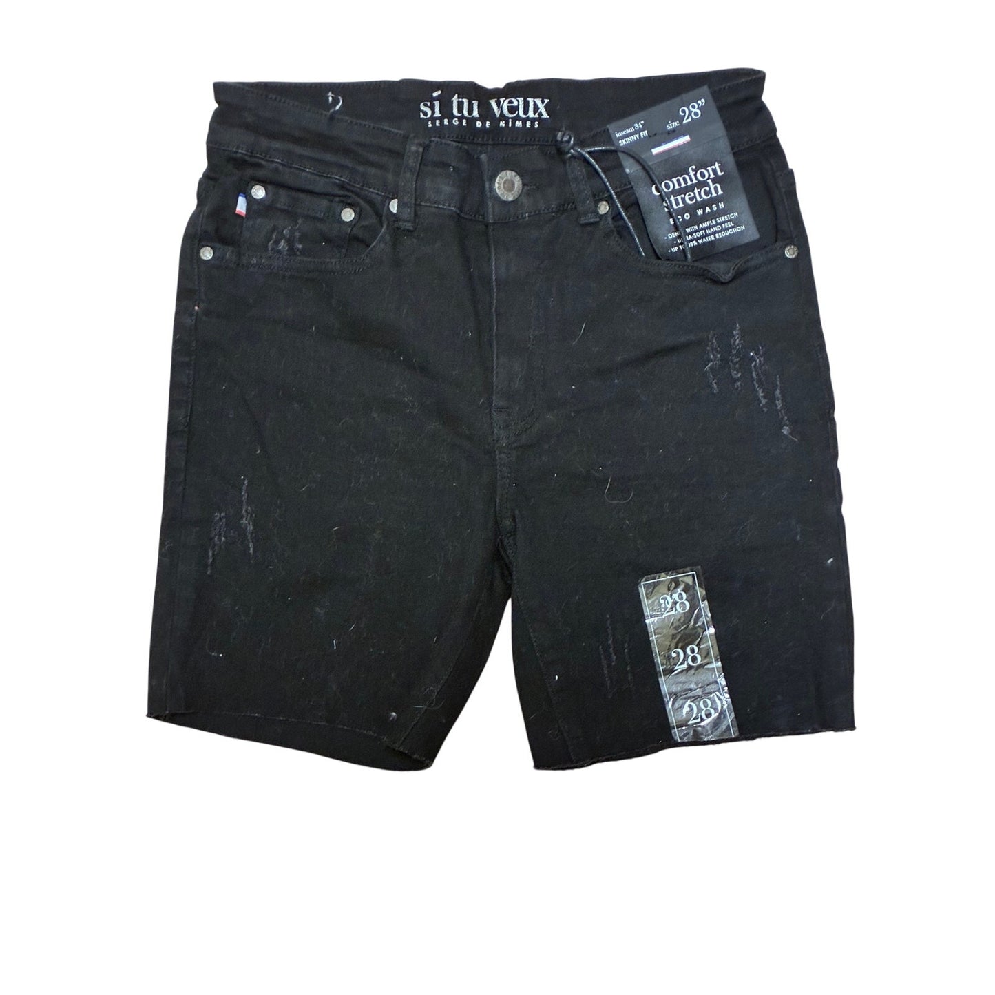 Si Tu Veux Warren Jean Jet Black TV0008 Size 28