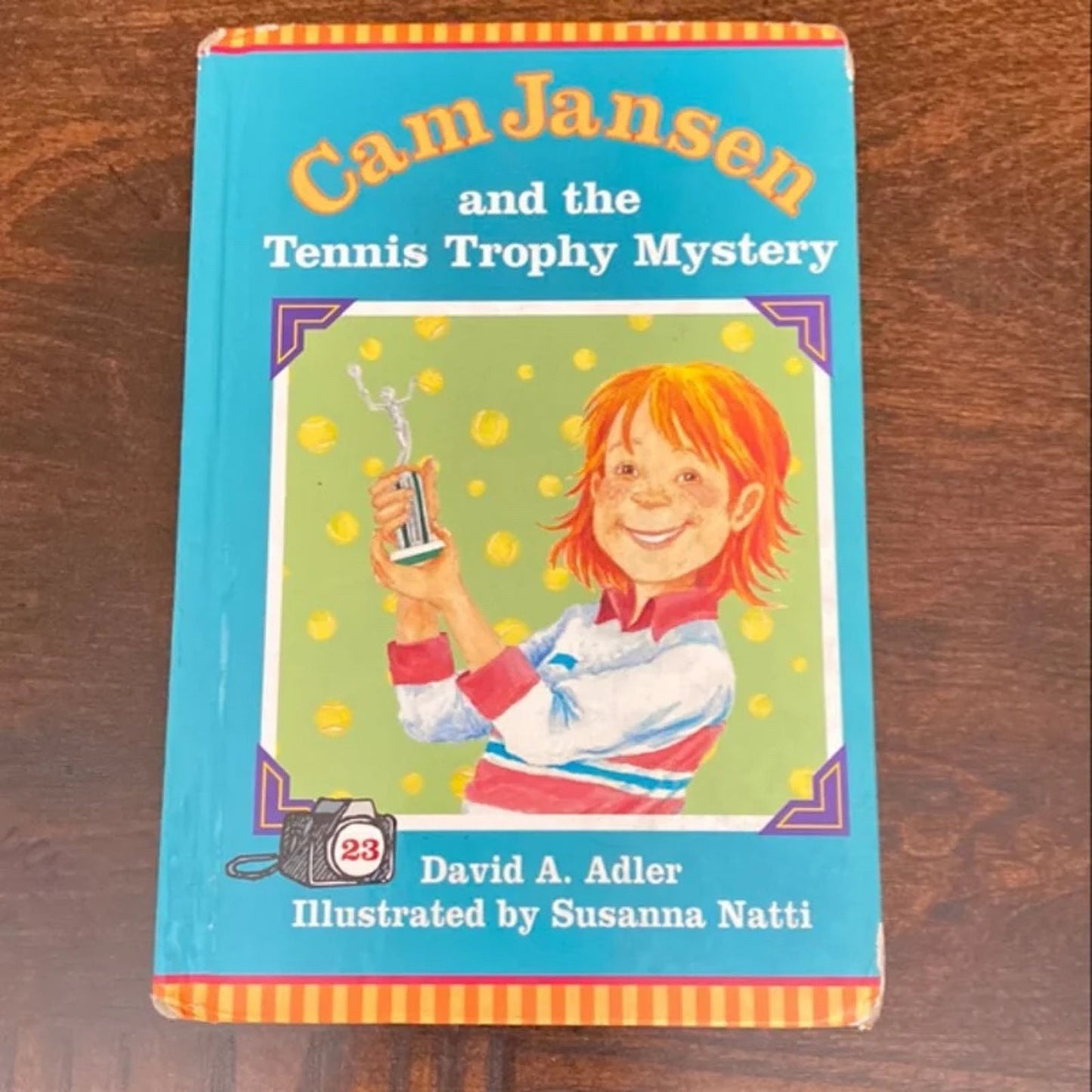 Cam Jansen and the Tennis Trophy Mystery Book