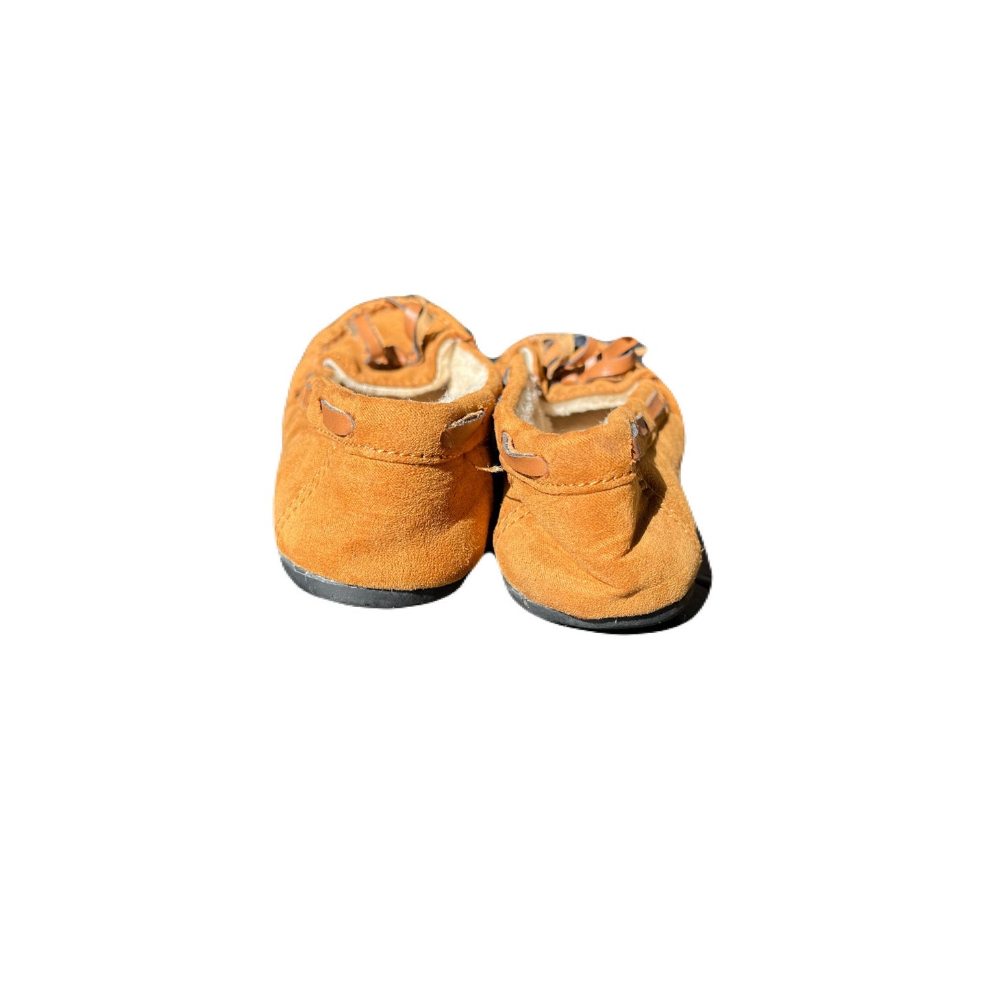 Kids Tan Shoes For Girls In Good Condition Size 11