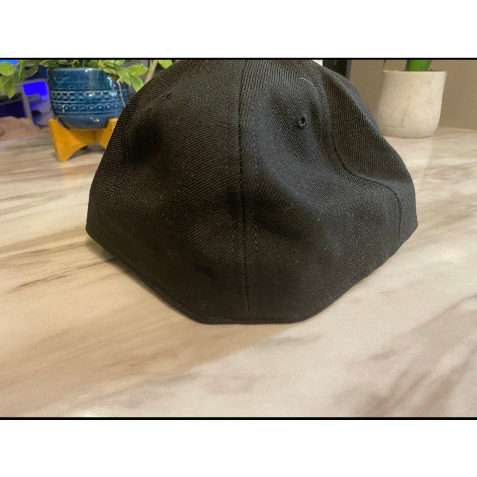 New Era Hat Size 7 1/2 Black & Blue