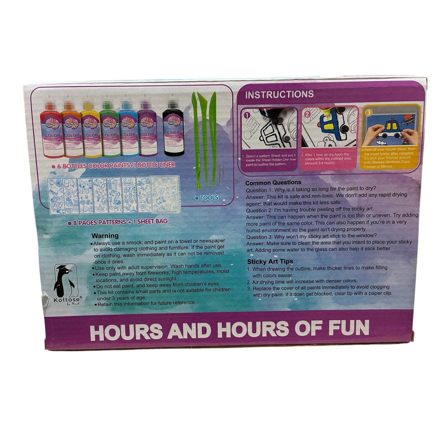 Sticky Suncatcer Art Brand New