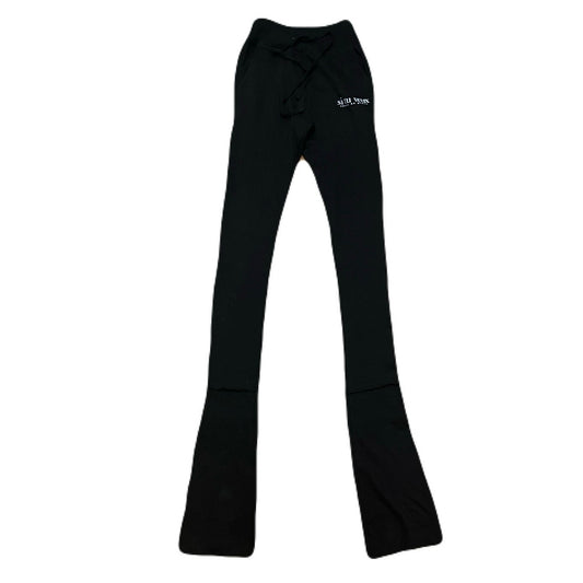 Si Tu Veux Black Men’s Superstack Sweatpants Size Small