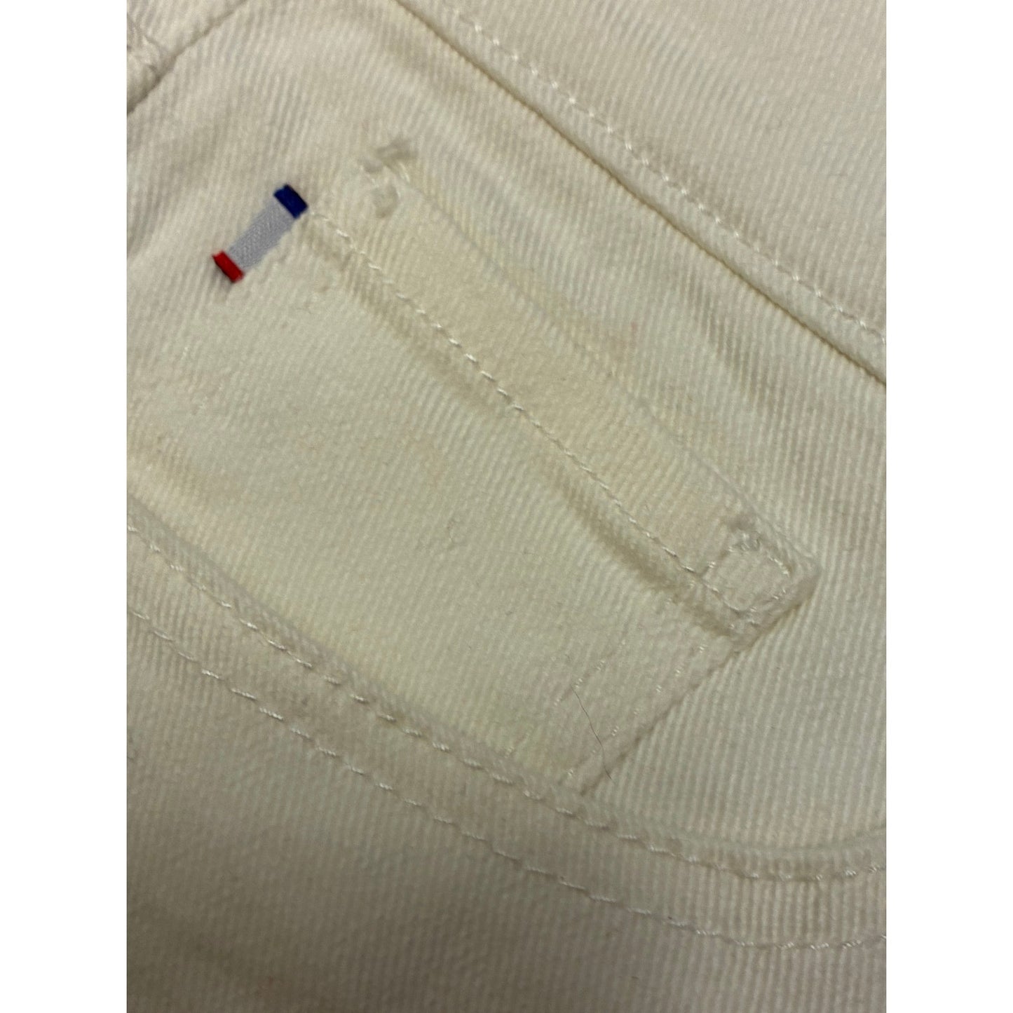 Si Tu Veux TV0013-White Brutini Cargo Jean Size 32/32
