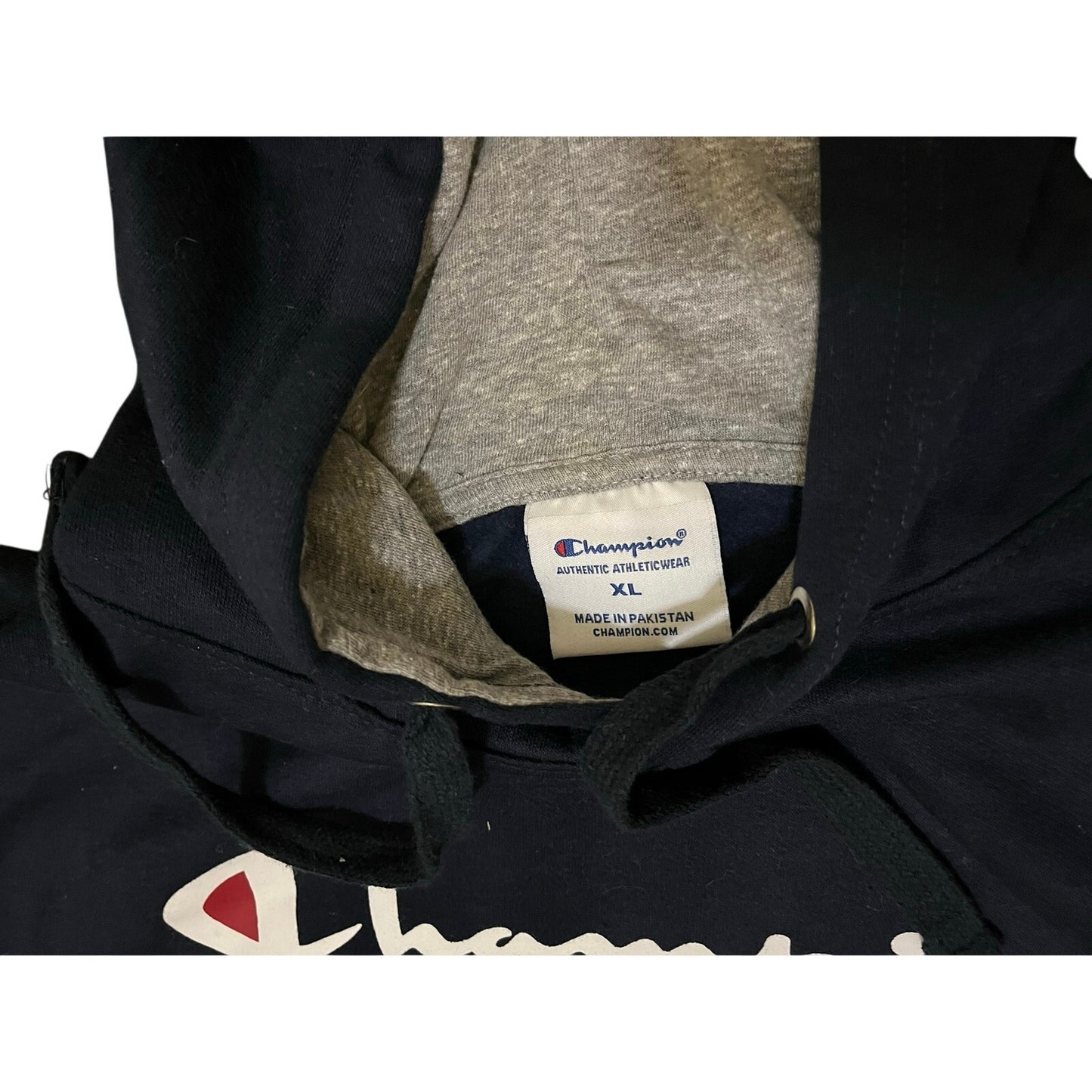 Navy Men’s Champion Sweater Hoodie Size XL