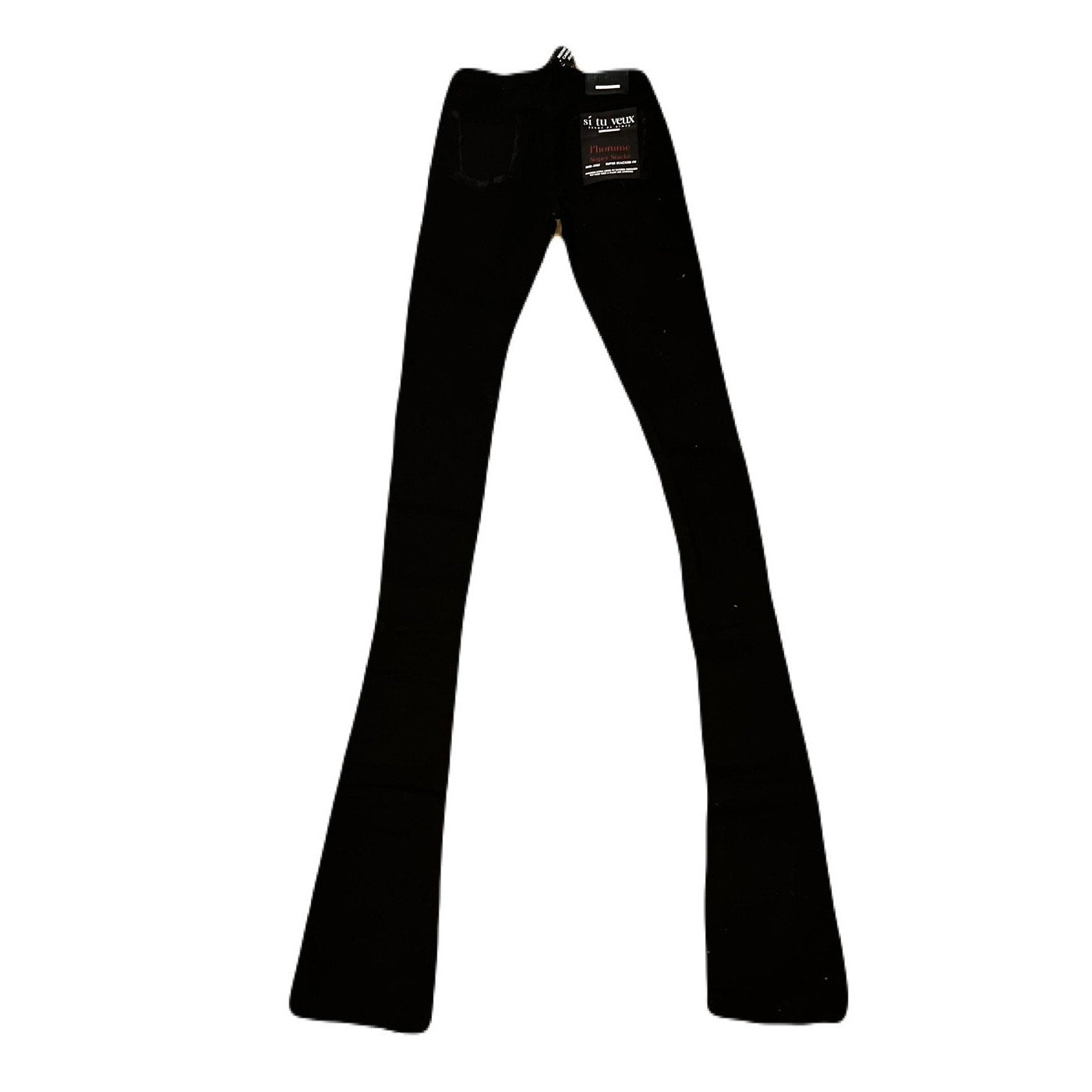 Si Tu Veux Brutini 23 Jean Jet Black Size 30