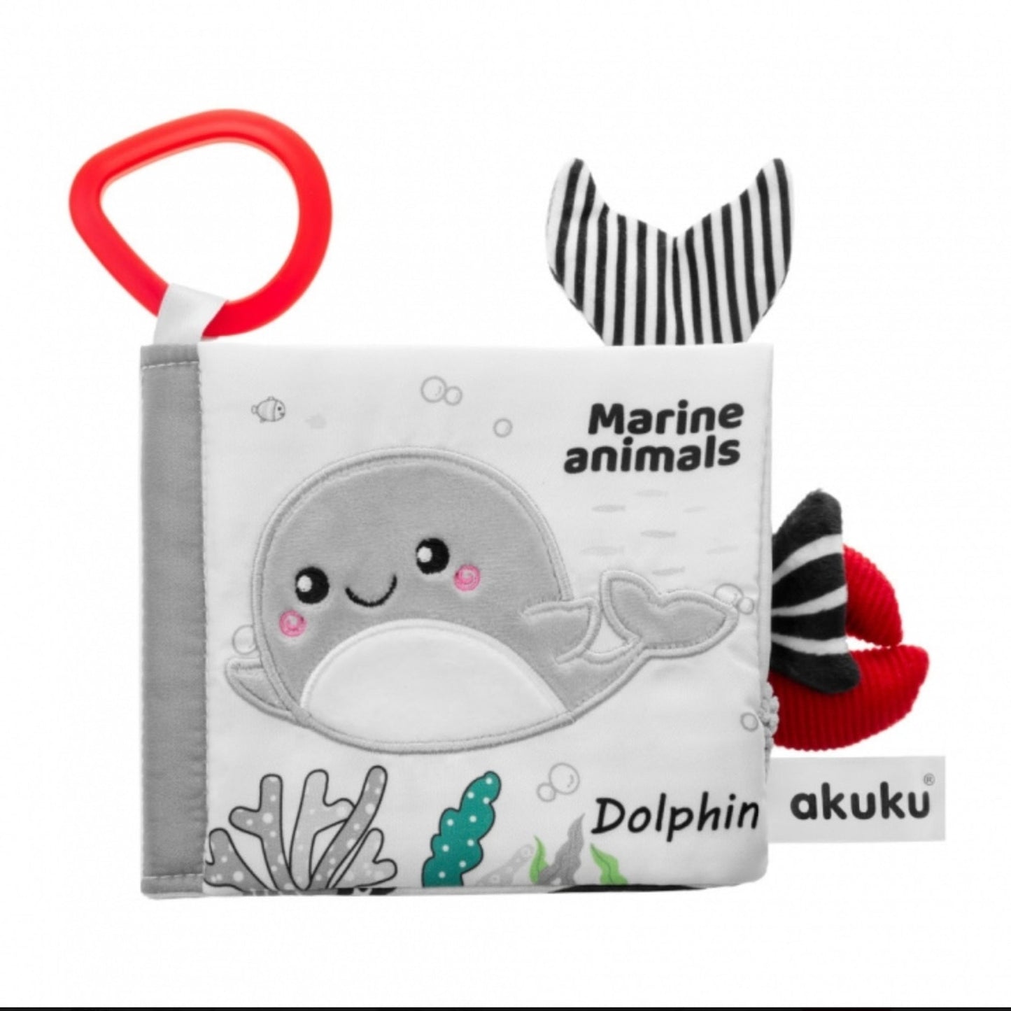 Material sensory book MARINE ANIMALS