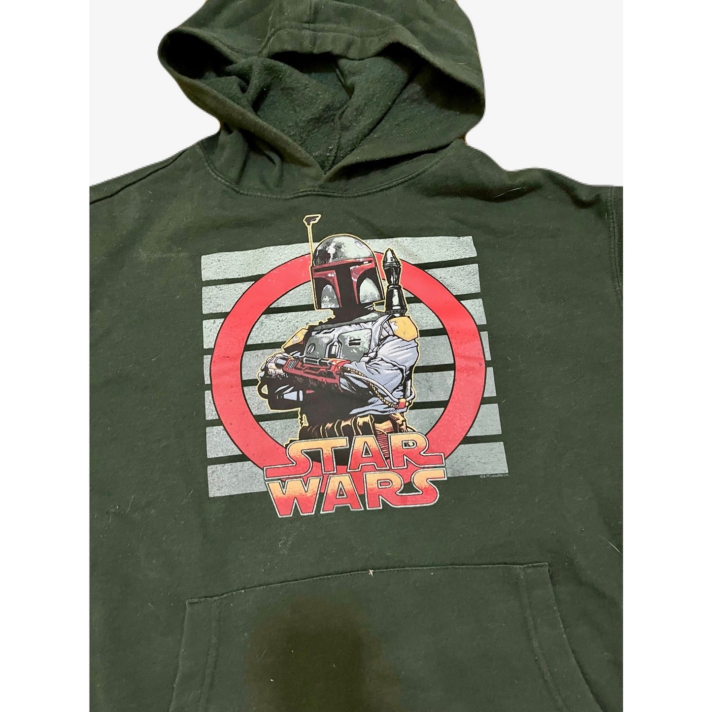 Men’s Dark Green Star Wars Hoodie Size Medium
