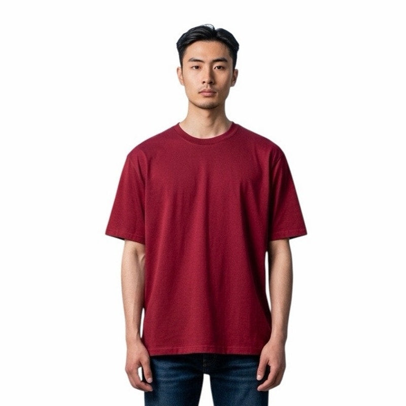 Portabella Men’s Burgundy T-shirt Size Medium