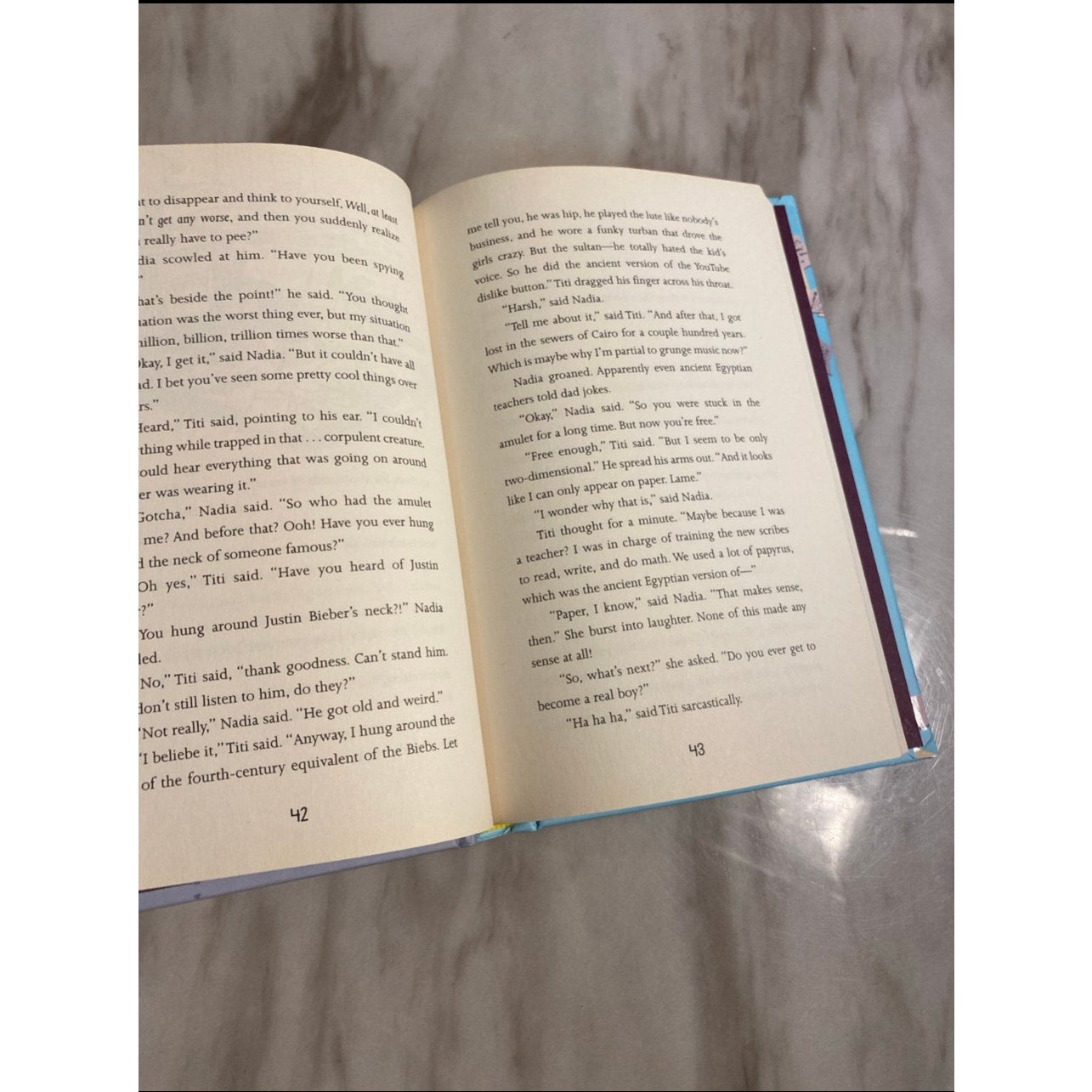 The Magical Reality of Nadia hardcover book