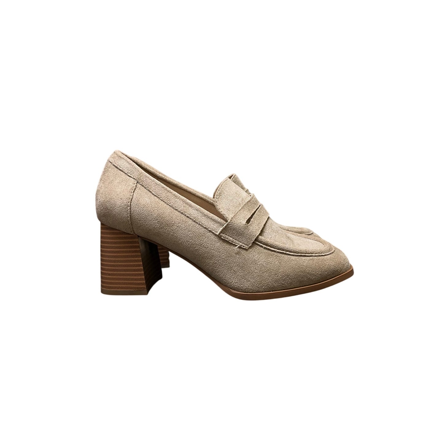 Malleah Block Heel Loafers In Wide Size 7