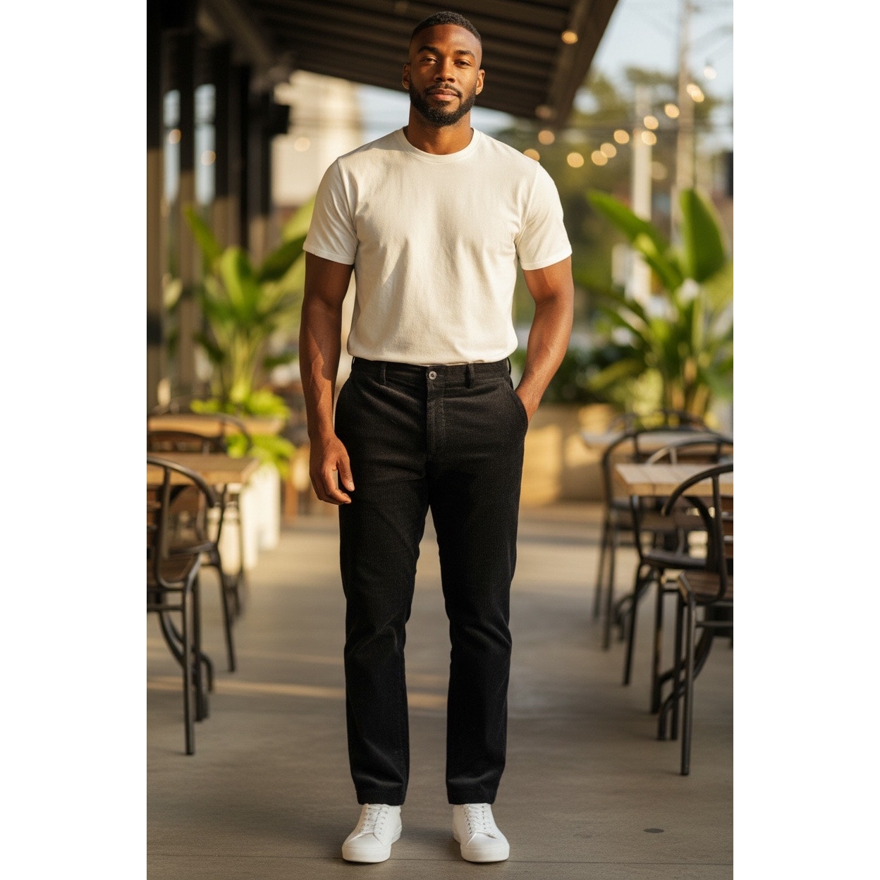 R Jmierr Men’s Black Pants Size 34