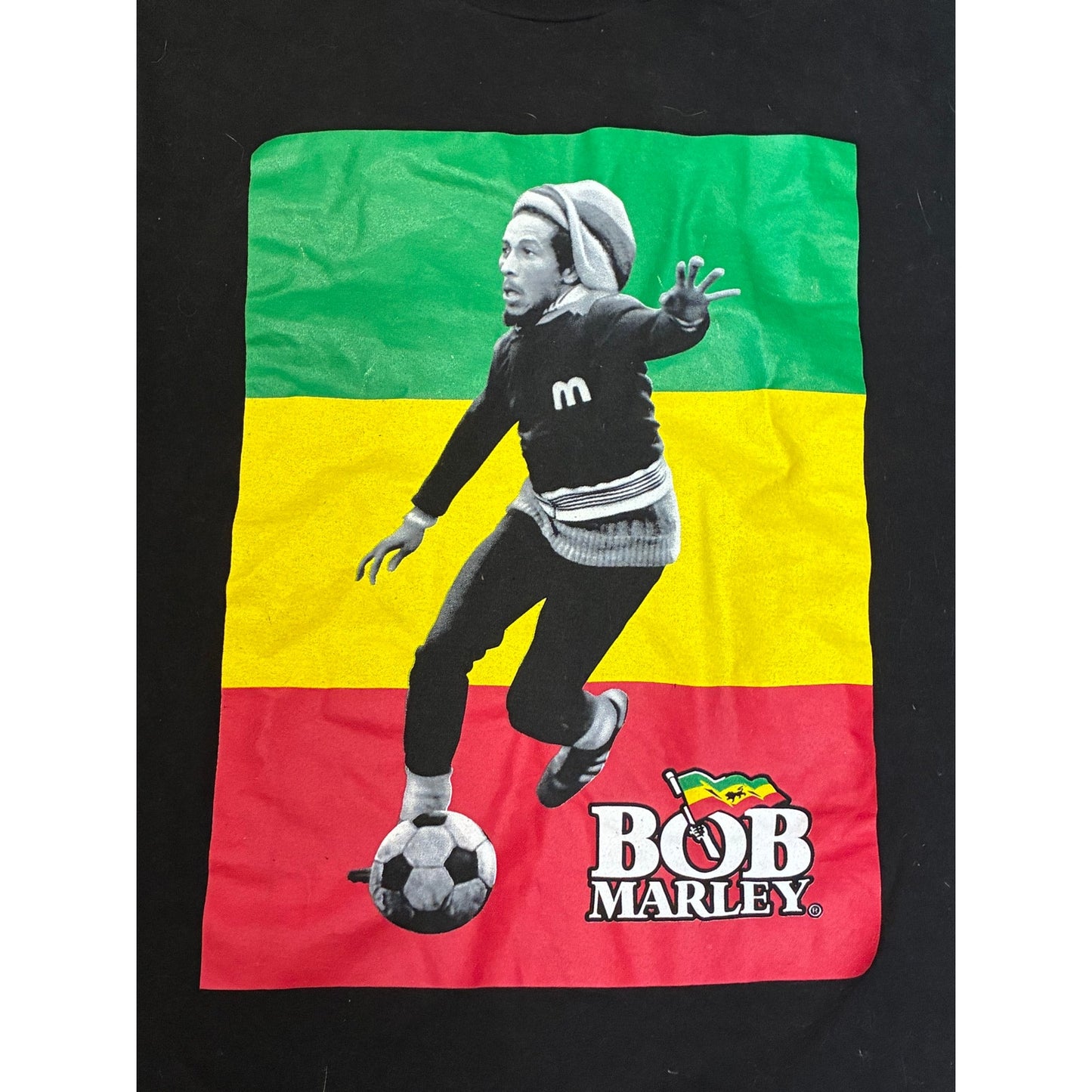 Bob Marley Black T-Shirt Size Medium