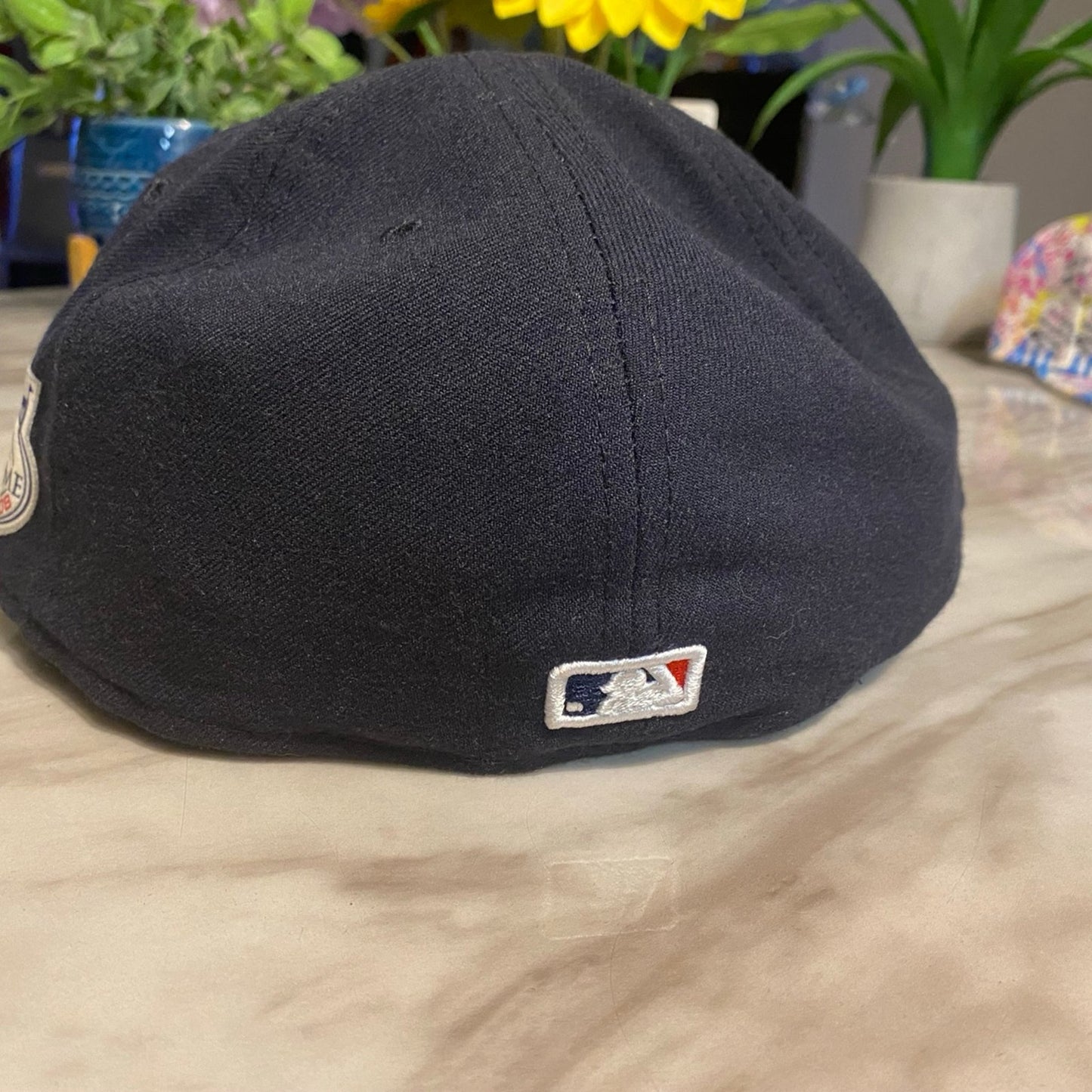 Yankees New Era Hat Size 8 Navy & White All Star Game 2008