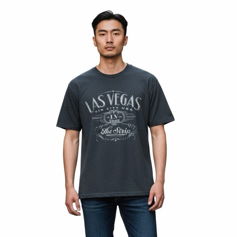 Las Vegas Sin City USA Men’s T-Shirt Size Small