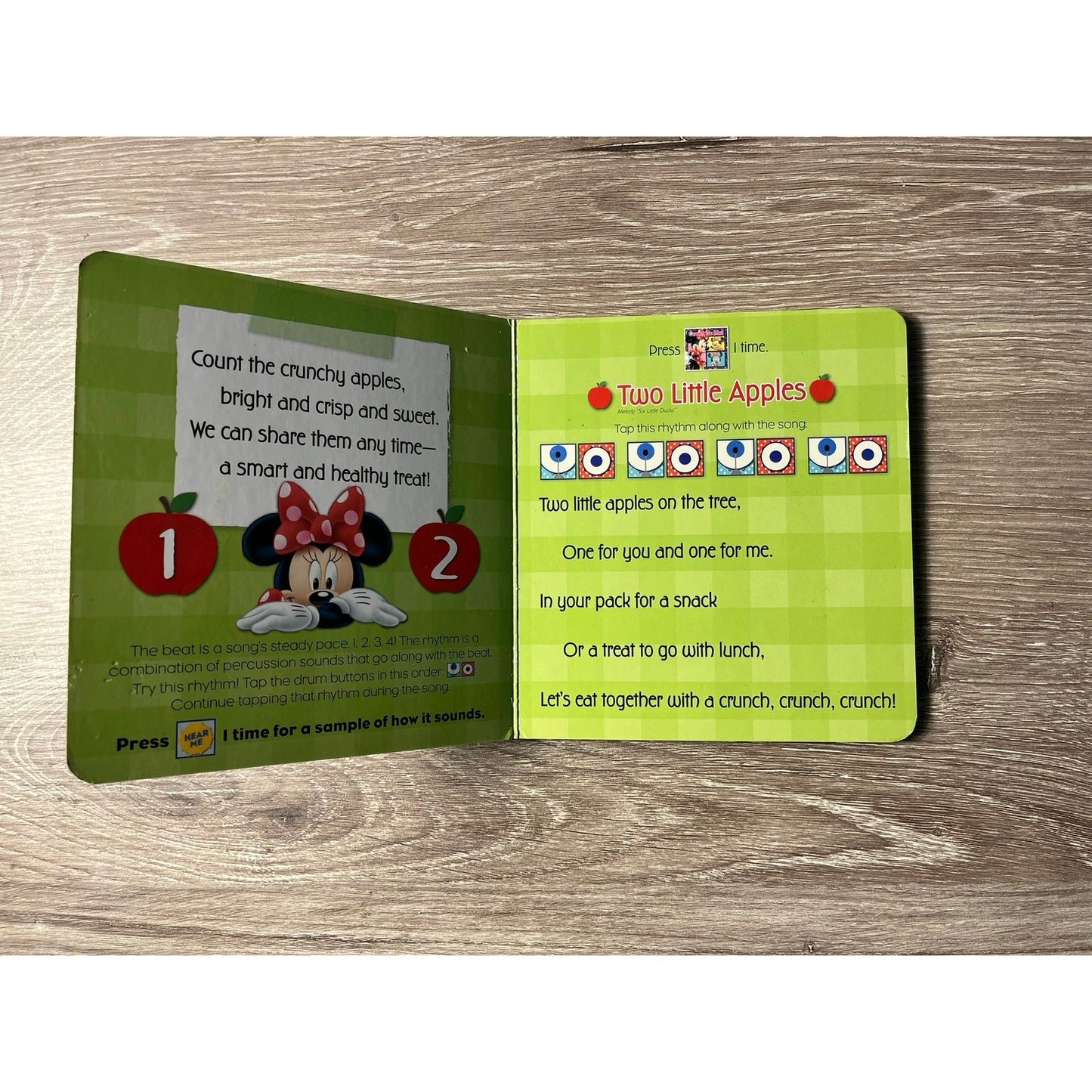 Minnie Garden Countdown Book