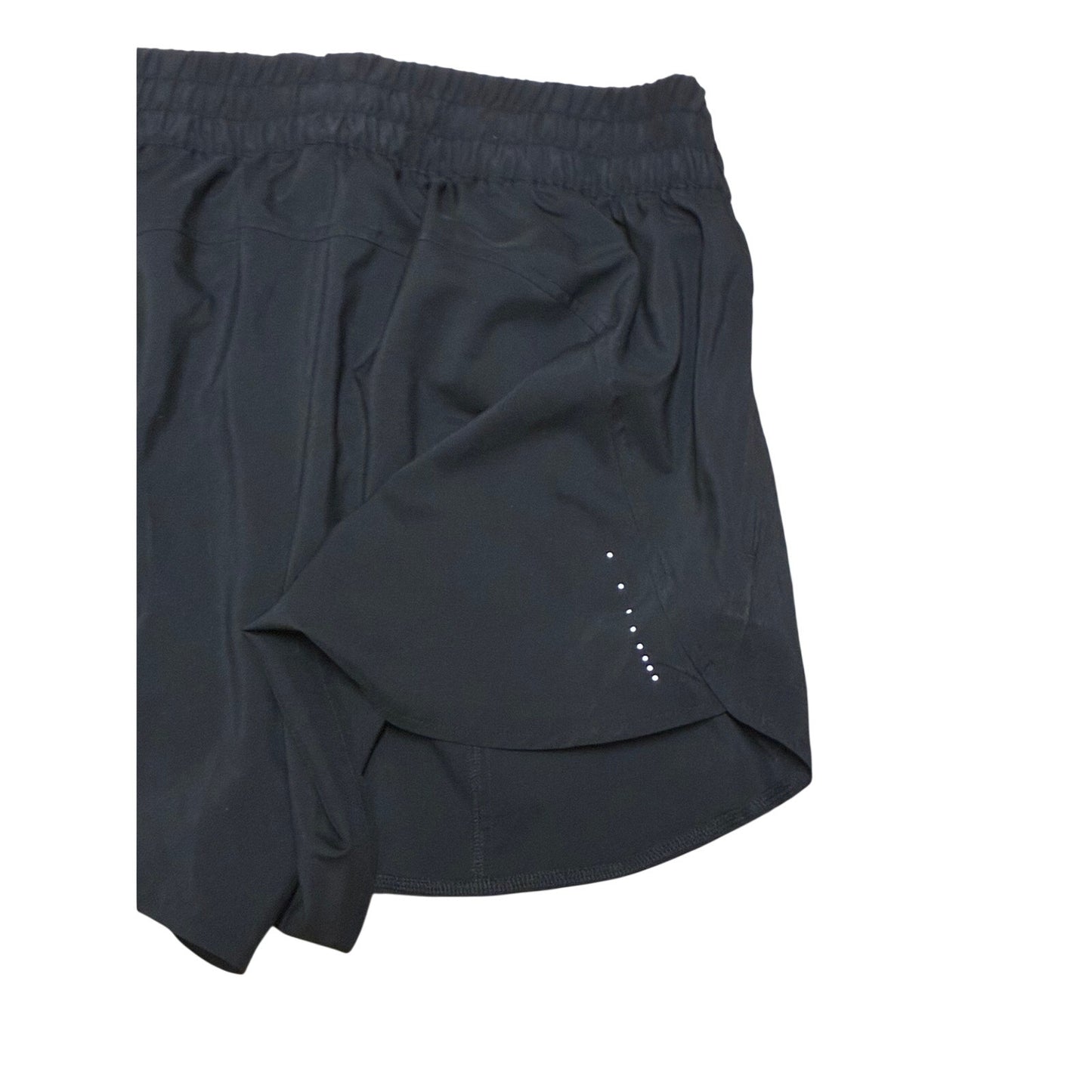 Women's Woven Mid-Rise Run Shorts 3" - All In Motion Black XL