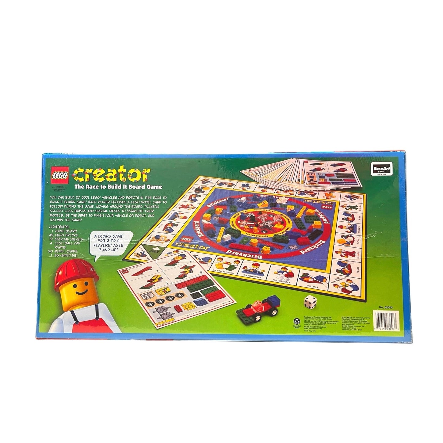 Lego Creator The Race To Build It Board Game