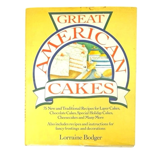 Vintage American Cake Cookbook: 1987 Holiday & Cheesecake Recipes