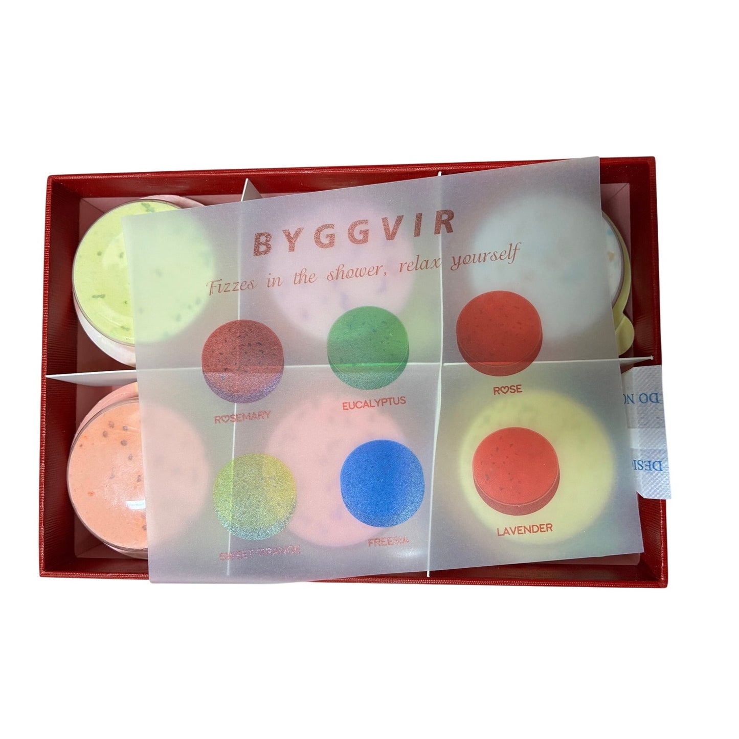 18 pack shower steam spa gift for womens byggvir