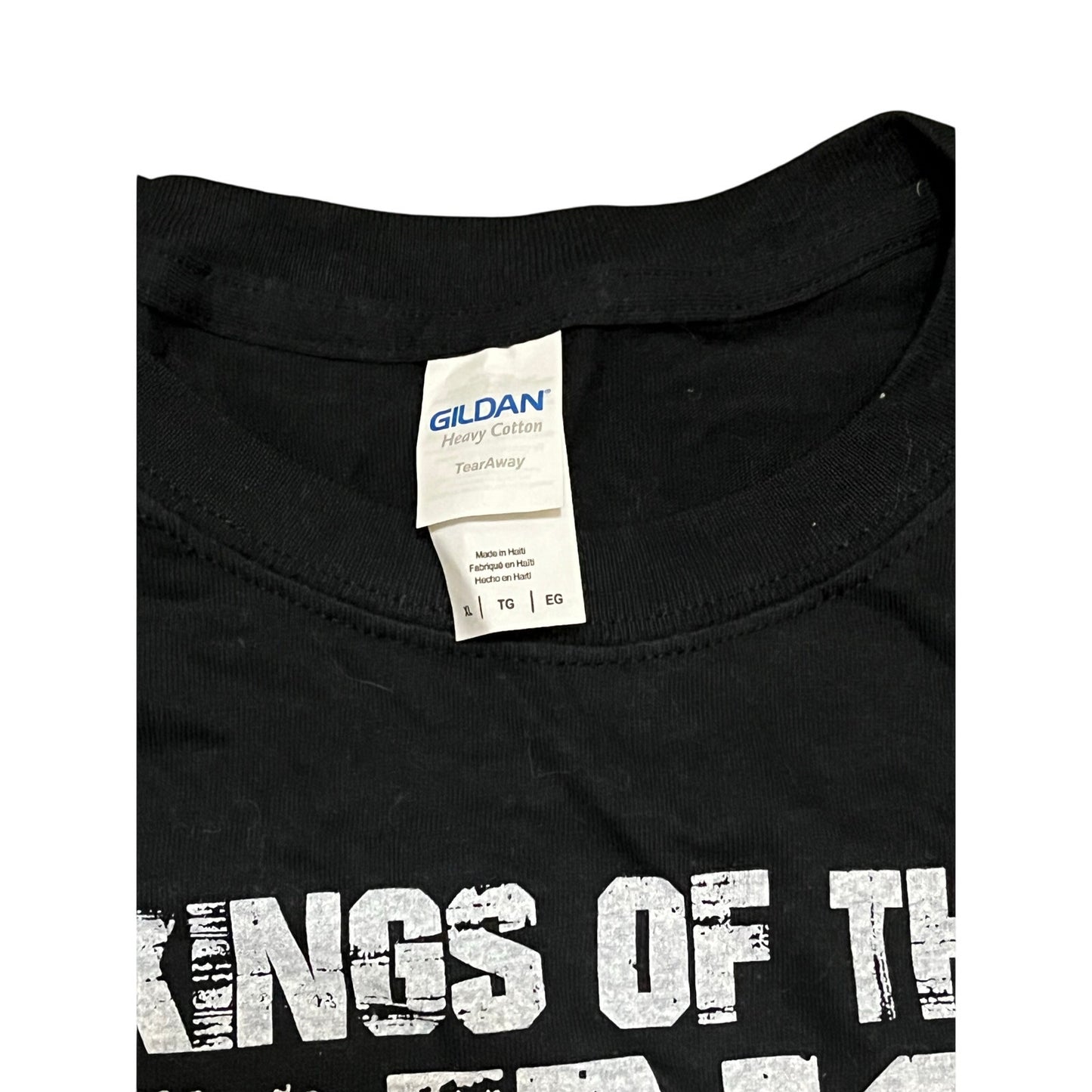 King Of The Ring Black Men’s T-Shirt Size  X-Large