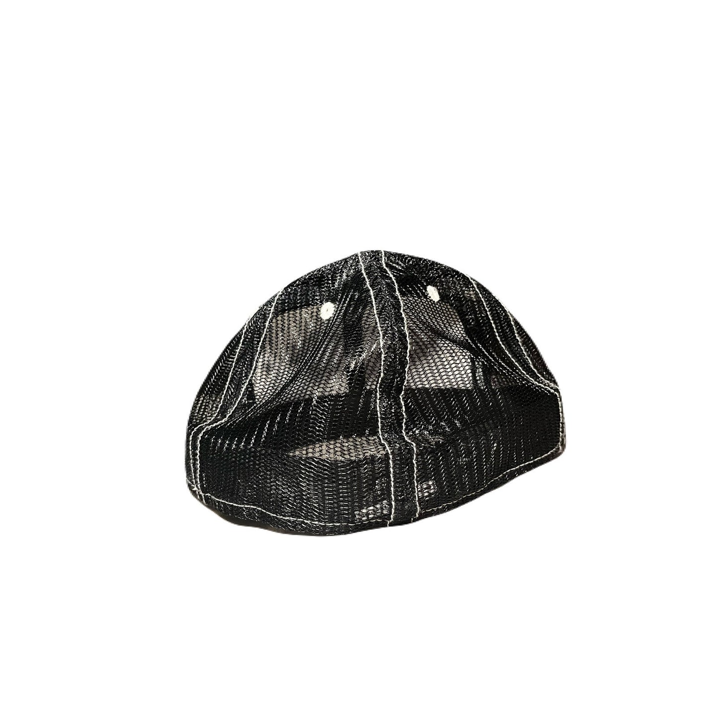New Era New York Black & White Hat New Size 7 5/8