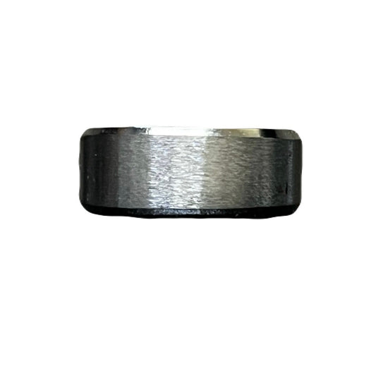 Sliver Stainless Steel Ring For Mens Size 17 With Tag