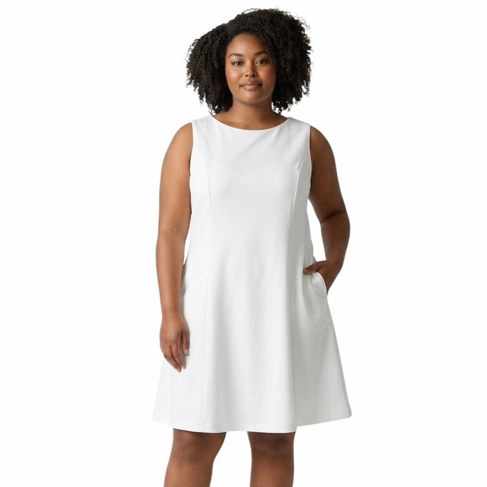 Wiholl White Women’s Dress Size XXL