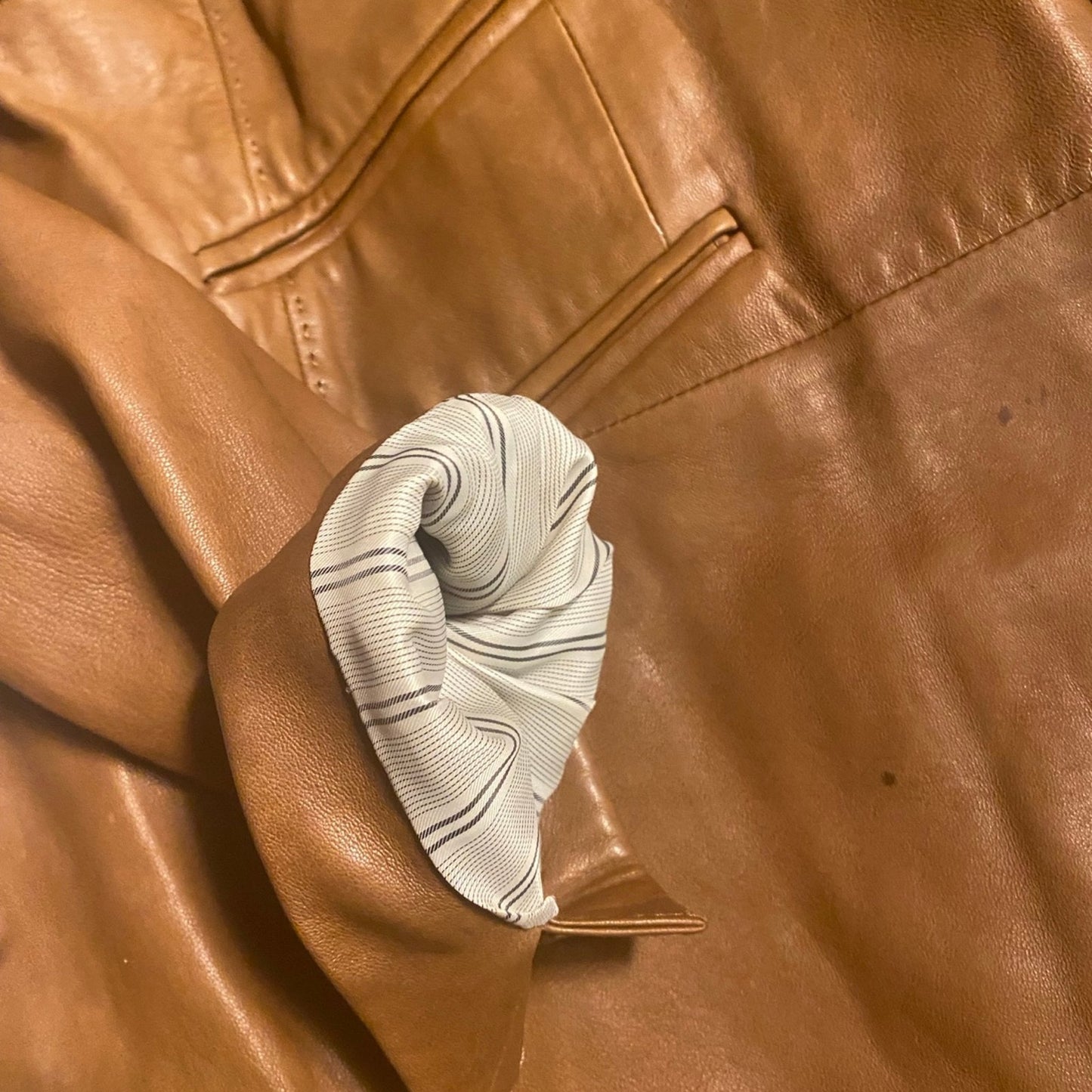 Banana republic, leather jacket medium