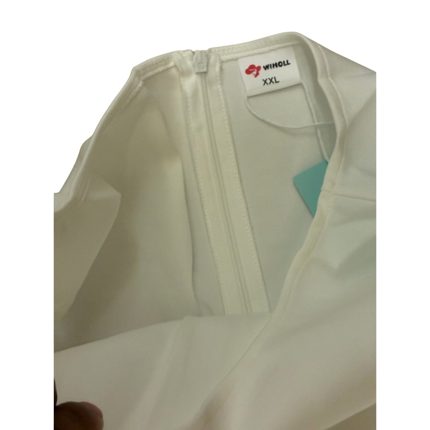 Wiholl White Women’s Dress Size XXL