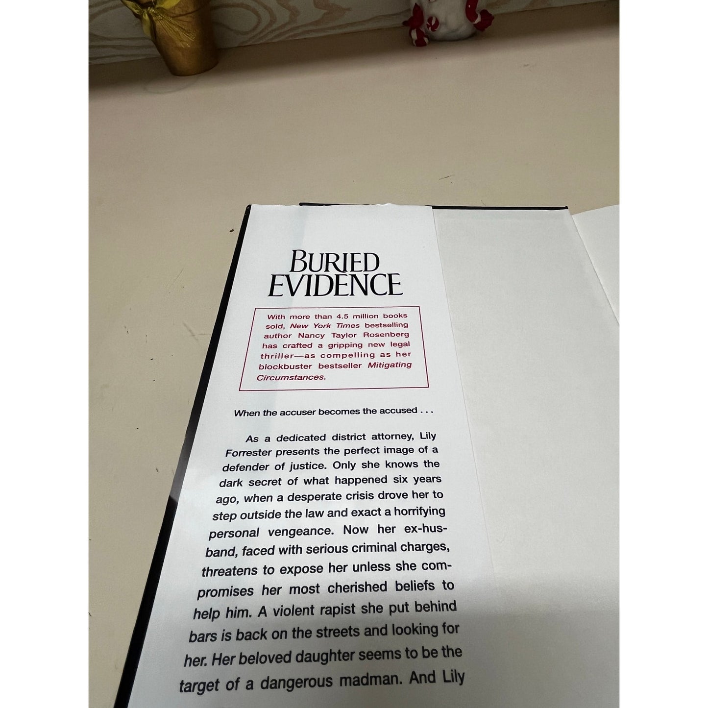 Buried Evidence Nancy Taylor Rosenberg book