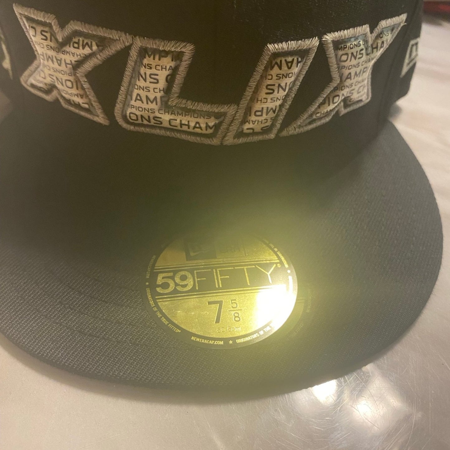 New Era Hat 7 5/8 Black Xlix