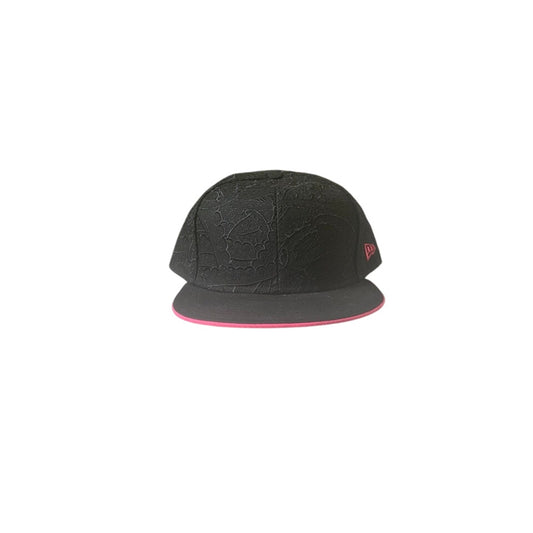 New Era Hat 7 3/4 Black & Pink