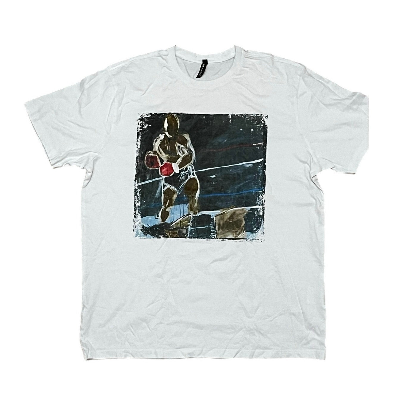 Rich Cotton White Men’s T-Shirt Size X-Large