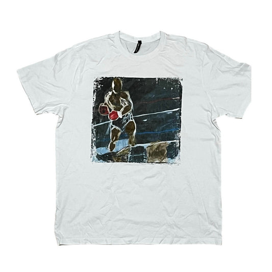 Rich Cotton White Men’s T-Shirt Size X-Large