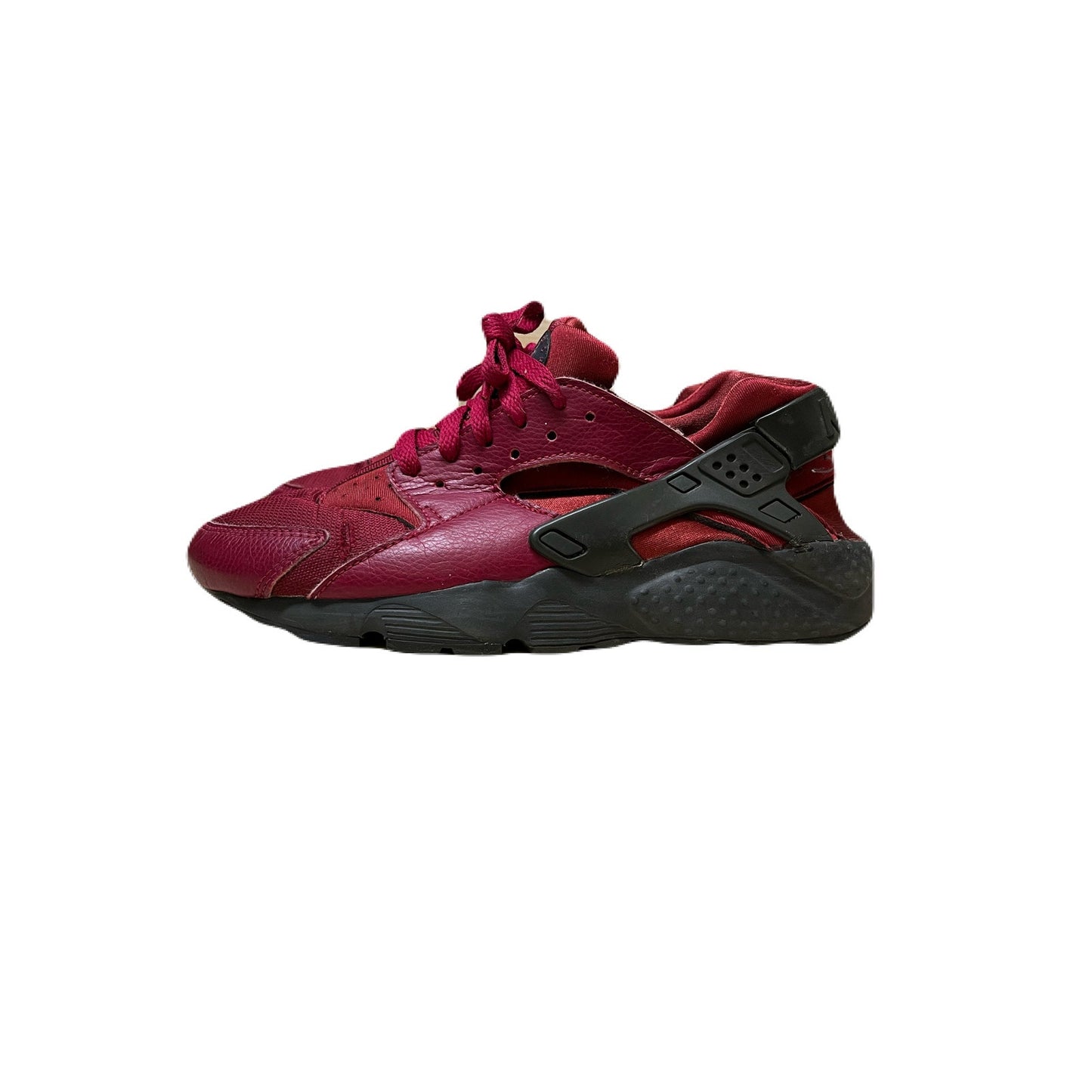 Youth Kids Nike Huarache Run GS  Athletic Shoes Size 7Y Noble Red