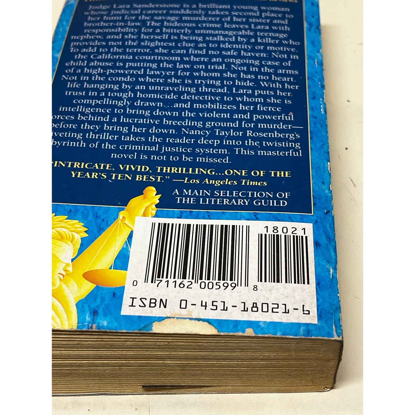 Interest of Justice By Nancy Taylor Rosenberg PaperBack book