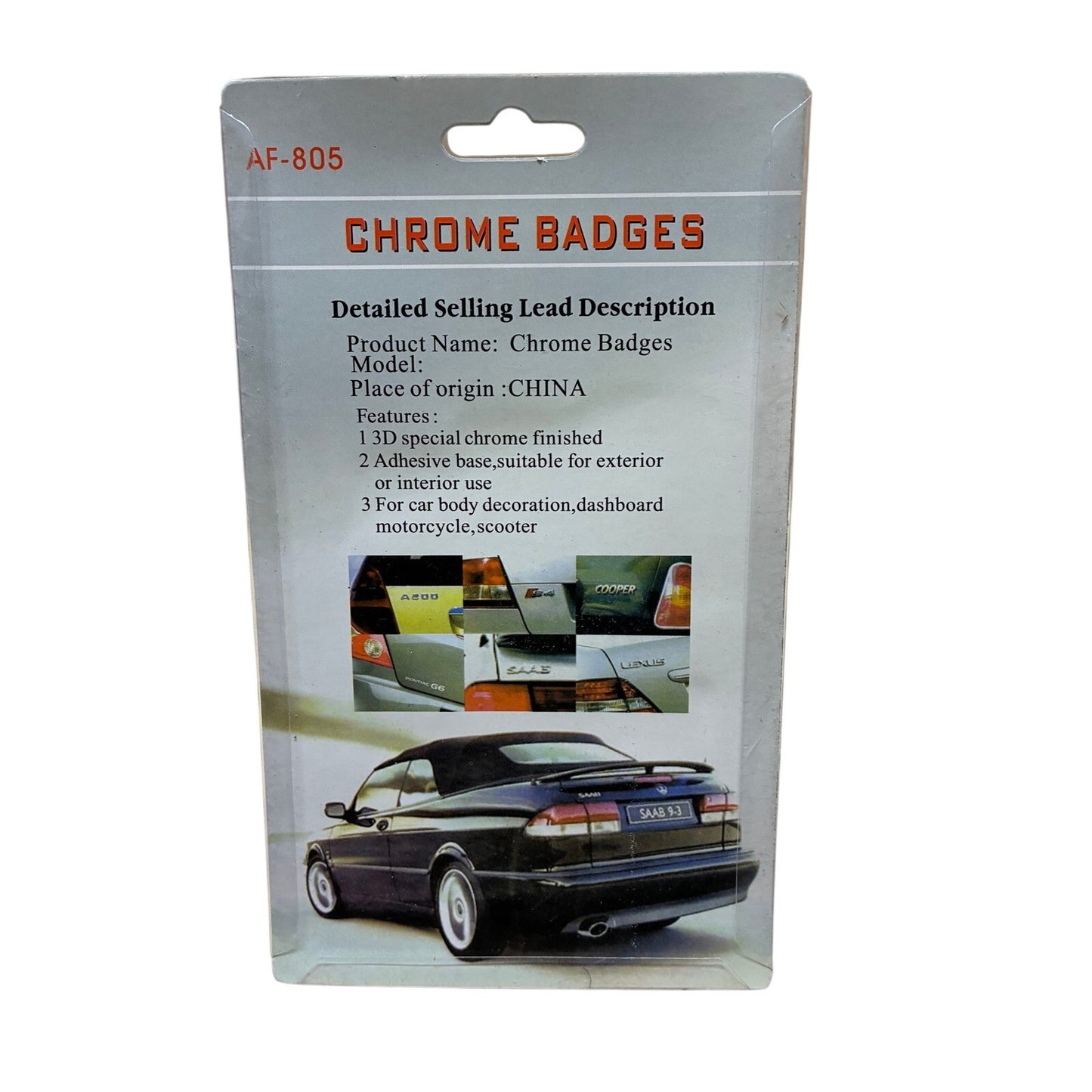 Chrome Badges For Cars New
