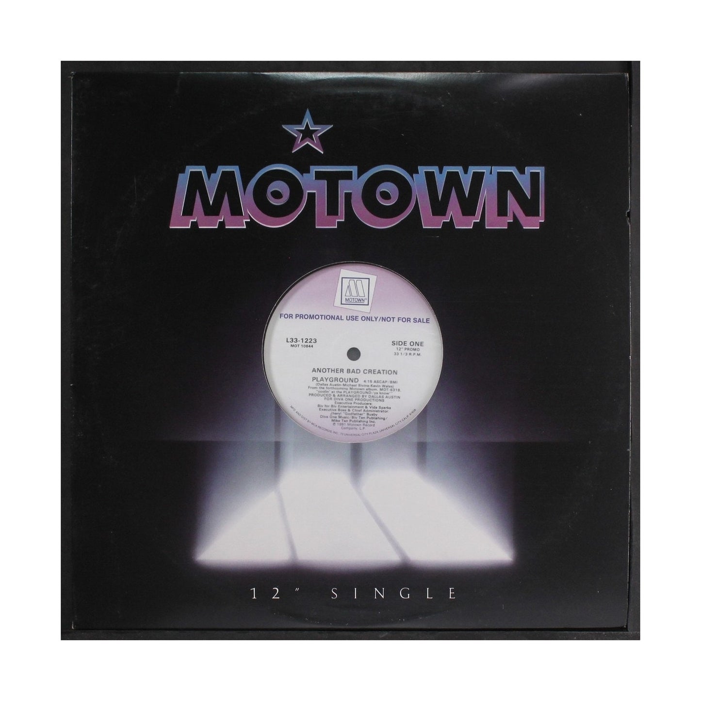 ANOTHER BAD CREATION: playground MOTOWN 12" Single 33 RPM
