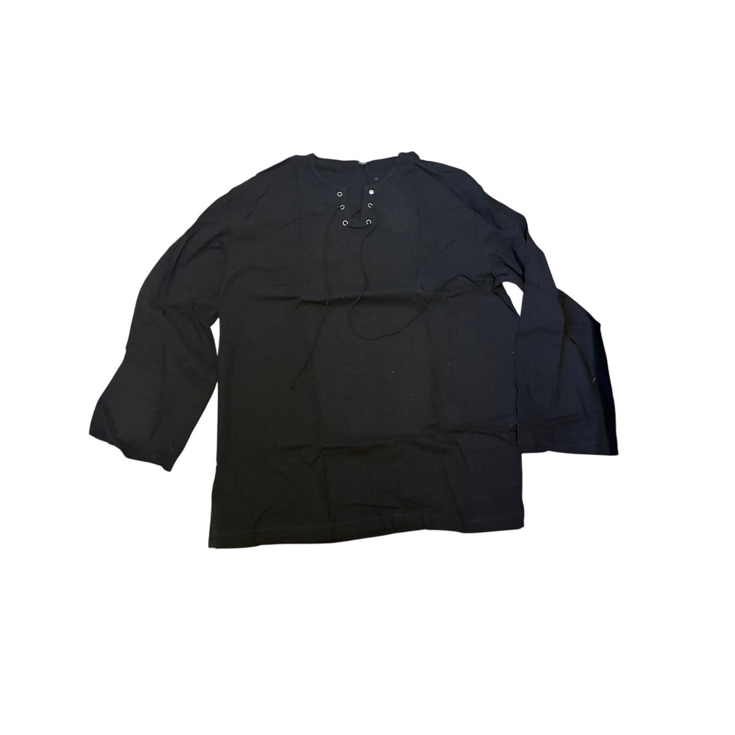 Black Women’s Long Sleeve With Strings On Them Size XL