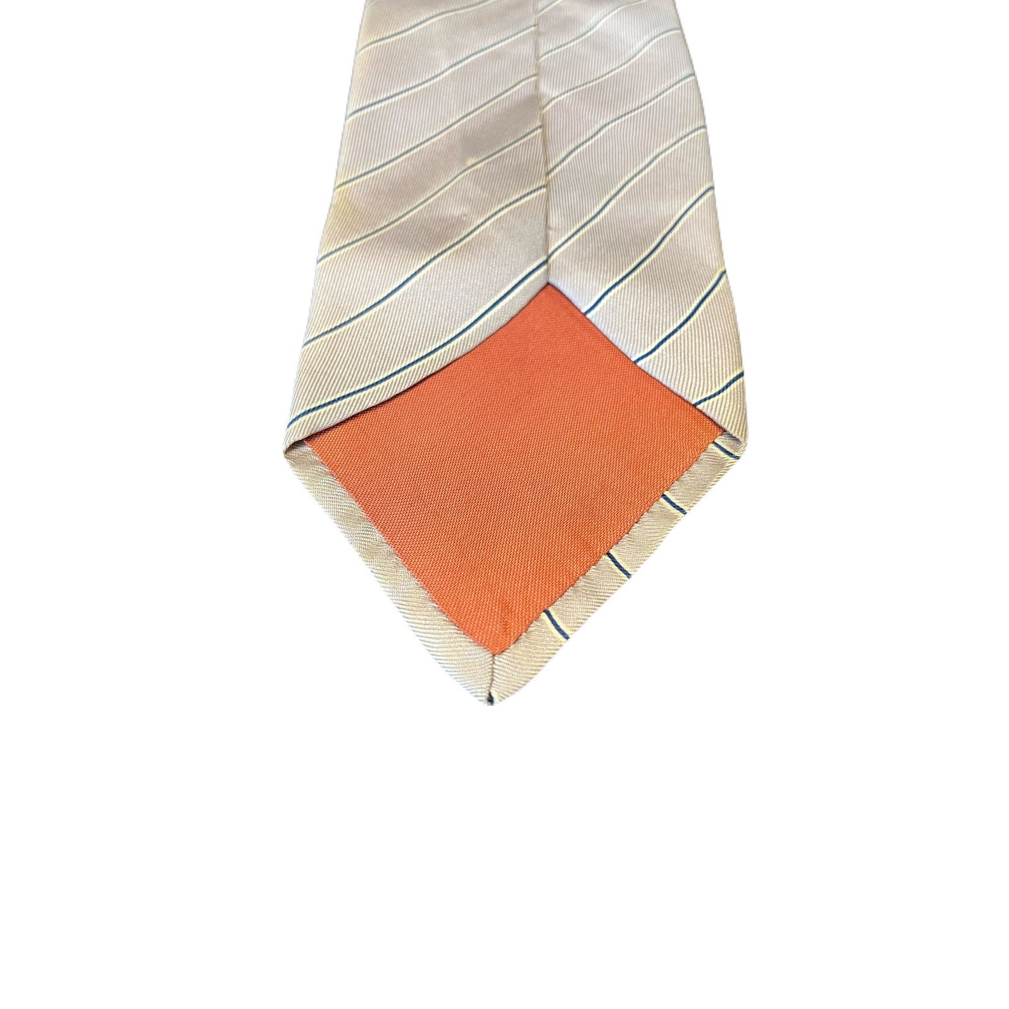 Geismar Kaplan Men’s Tie Sliver With Blue Strips