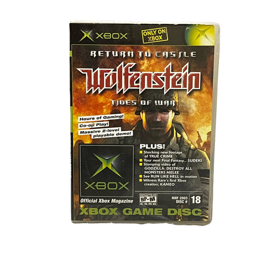 May 2003 Official Xbox Demo Disc 18 Return To Castle Wolfenstein