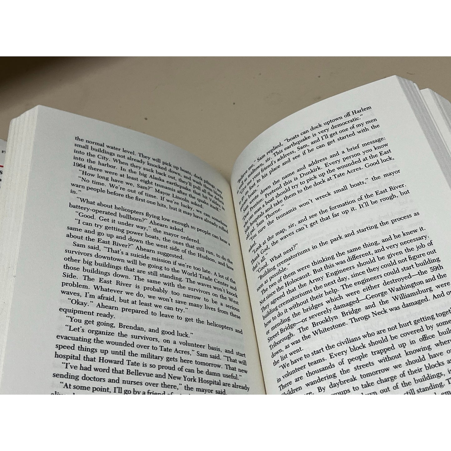 Aftershock Chuck Scarborough Hardcover Book